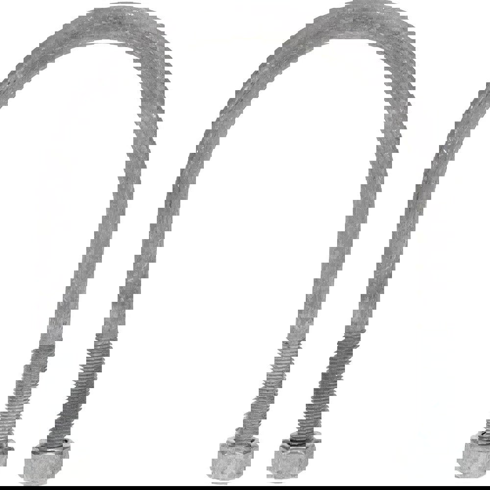 Round U-Bolt: Without Mount Plate, 5/16-18 UNC, 1